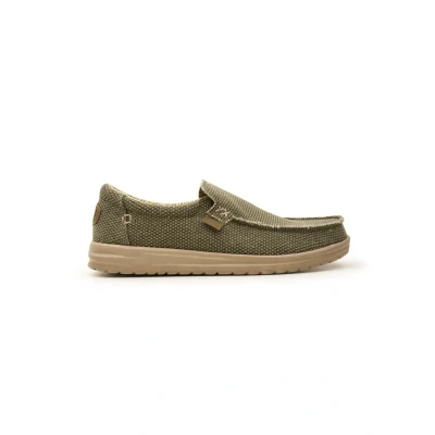 Immagine di Hey Dude Wally Stringate sportive, Uomo, Taglia: 44, Army Nylon / tela