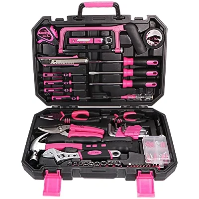Immagine di SIXTOL HOME PINK 128 Set di attrezzi in valigetta Per uso domestico