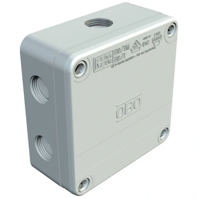 Immagine di OBO Bettermann 2001861 Cassetta di derivazione (L x L A) 50 110 mm Grigio IP67 1 pz.