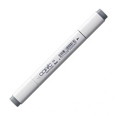 Immagine di COPIC Classic Marker tipo C 5, Cool Gray No. pennarello professionale a base di alcol, con punta larga e una sottile