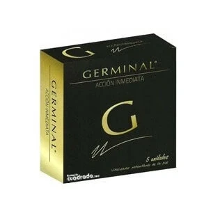 Immagine di Germinal Siero in Fiale per Viso Effetto Flash e Lifting Immediato, con le Proteine idrolizzate del Mais (Peptidi) ed Estratti di Ginseng Azione Immediata 5 x 1,5 ml