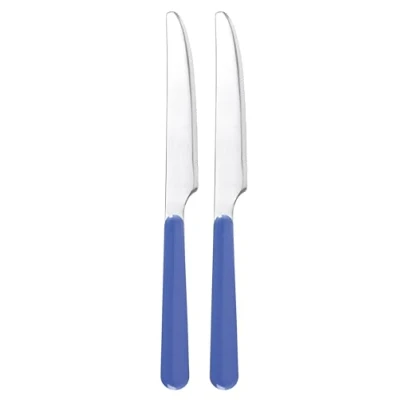 Immagine di Excelsa Set Coltelli in Acciaio Inox, Azzurro, 2 Pezzi