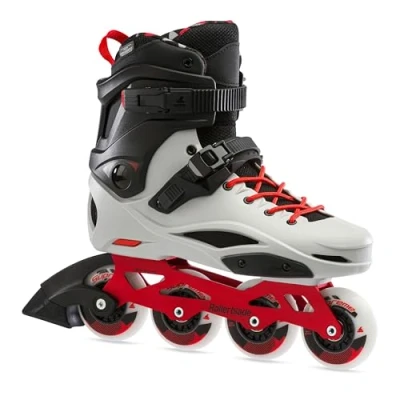 Immagine di Rollerblade RB PRO X Pattini in linea da uomo, grigio/rosso caldo, diverse dimensioni