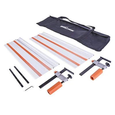 Immagine di Evolution Power Tools ST1400 Binario per Sega Circolare, 1400 mm. Compatibile Con: Festool, Makita, Bosch, Erbauer, Metabo, Scheppach, Titan
