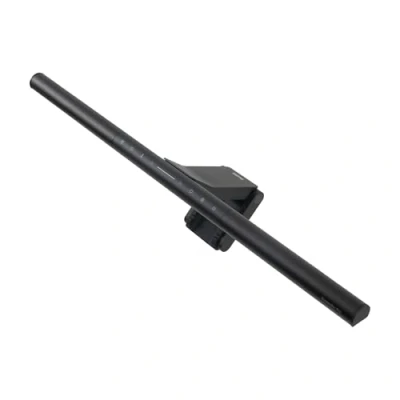Immagine di BenQ ScreenBar Pro LED Lampada da Monitor (nero)/Illuminazione ampia/Sensore di movimento/Luminosità e temperatura colore regolabili/Protezione occhi/Nessun riflesso/Salvaspazio/Monitor curvi/USB C