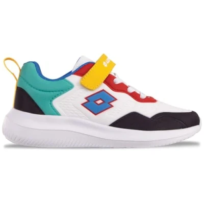 Immagine di LOTTO Ritmo K, Scarpe da Ginnastica, Bianco Multicolore, 30 EU