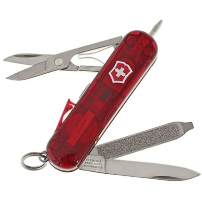 Immagine di Victorinox Signature Lite 0.6226.T Coltellino svizzero Numero funzioni 7 Rosso (trasparente)
