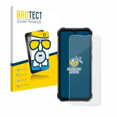 Immagine di brotect Pellicola Vetro Opaca per Blackview BV5300 Pro (2023) Protezione Schermo [Anti Riflesso, Durezza 9H]