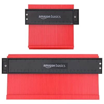 Immagine di Amazon Basics Set di calibro per profili, 28.2 x 10.2 3.8 cm