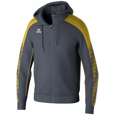 Immagine di Erima Giacca da allenamento EVO STAR con cappuccio (1032405) Uomo, slate grey/giallo, XL