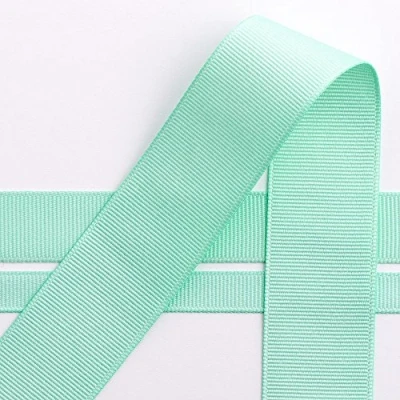 Immagine di Italian Options Nastro in grosgrain, 25 mm x 10 m, colore: verde menta