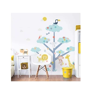 Immagine di Safari Animals Large Character Tree Sticker