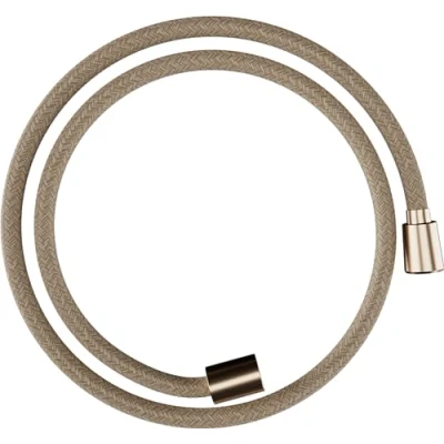 Immagine di hansgrohe 28220140 Flessibile Doccia con Materiali Tessili, Bronzo Spazzolato, 1,25m