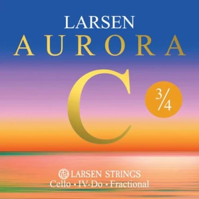 Immagine di LARSEN STRINGS Corde per violoncello Aurora C 3/4 Medio