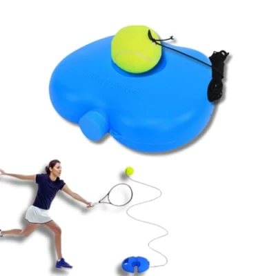 Immagine di FFitness SWING BALL ALLENAMENTO TENNIS PADEL TRAINER STRUMENTO PORTATILE, PALLA RIMBALZANTE CON CORDA ELASTICA PER PRINCIPIANTI, PRO REFLEX