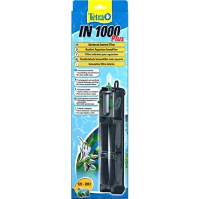 Immagine di Tetra IN 1000 Plus Filtro Interno per Acquari, Comodo e Potente, Il Filtraggio Meccanico, Biologico Chimico