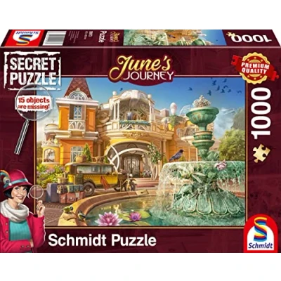 Immagine di Schmidt Spiele, Giugno Viaggio 59973 orchidee presenti, puzzle da 1000 pezzi, Multicolore, one Size