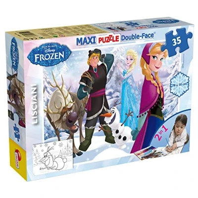Immagine di Lisciani Giochi Frozen Playing On The Ice Disney Puzzle, 35 Pezzi, Multicolore, 46867