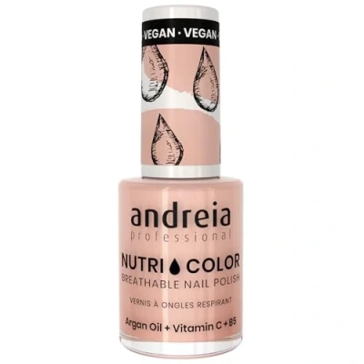 Immagine di Andreia Professional NutriColor Smalto per unghie Vegan Traspirante Colore NC10 Rosa 10.5ml