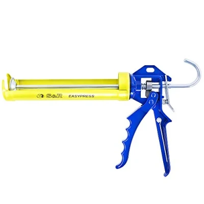 Immagine di S&amp;R Pistola Silicone per Cartucce fino a 310 ml. Con perno di pulizia e rapporto spinta 12:1