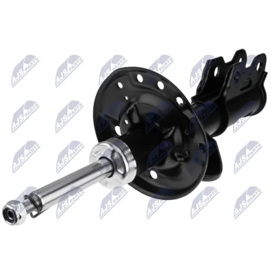Immagine di NTY A PL 036 Ammortizzatore Assale anteriore Dx pressione del gas doppio tubo tipo McPherson Spina superiore, Collare inferiore