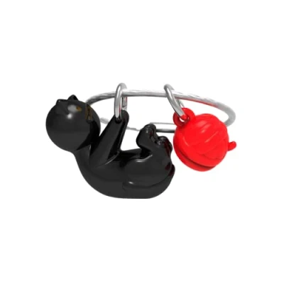 Immagine di Metalmorphose Portachiavi a forma di gatto