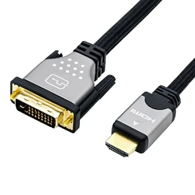 Immagine di ROLINE Cavo Monitor DVI a HDMI ST Dual Link Nero/Argento 1,5 m