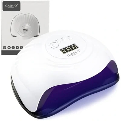 Immagine di GASHIO® lampada UV per unghie in gel LED con timer e sensore asciuga