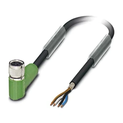Immagine di Phoenix Contact 1521986 Connettore confezionato per sensore o attuatore M12 Presa angolata 5.00 m Numero di poli: 4 1 pz.