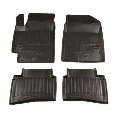 Immagine di FROGUM 3D408029 Set tappetino Gomma anteriore e posteriore 4 nero KIA: Stonic Hatchback