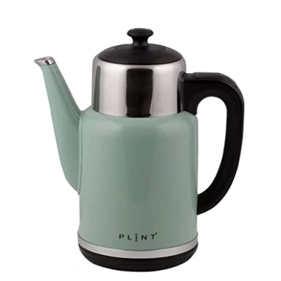 Immagine di PLINT Leaf Color Kettle 1,7 Litre Capacity Double Wall Hot Water for Tea and Coffee Fast Boil 1500W Cordless Electric BPA Free Dry Protection Anti Slip 360 Base