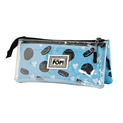 Immagine di Oh My Pop! Crunchy Astuccio Triplo Clear, Multicolore, 23 x 11 cm
