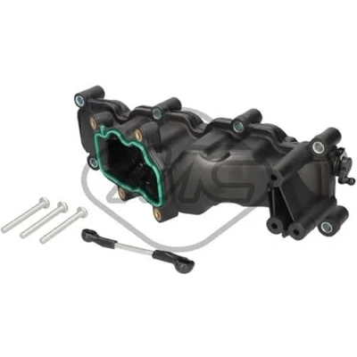 Immagine di Metalcaucho 45243 Collettore Aspirazione Dx con guarnizione snodo portante/di guida AUDI: A4 B8 Avant, Q7, Sedan