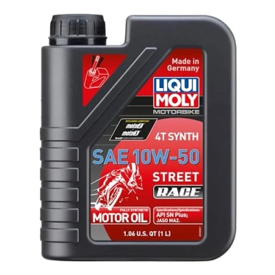 Immagine di Liqui Moly 1502 Olio Motore Racing Synth 4T, 10 W 50, 1 litro