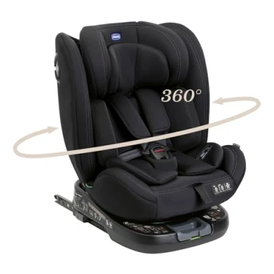 Immagine di Chicco Unico Evo I Size, Seggiolino Auto 0 36 Kg, omologato ECE R129/03, Isofix Girevole A 360 E Reclinabile, Gruppo 0+/1/2/3 Da 12 Anni