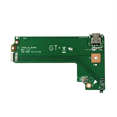 Immagine di Gintai DC Jack Scheda con Tasto accensione Pulsante di Ricambio per ASUS X75 X75A X75SV X75VB X75VC X75VD, F75 F75A F75VB F75VC F75VD, R704 R704A R704VB R704VC R704VD 60 NC0DC1000 C01