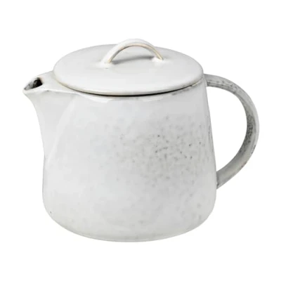 Immagine di Broste Copenhagen Nordic Sand 14533025 Teiera in gres porcellanato, 1,3 litri