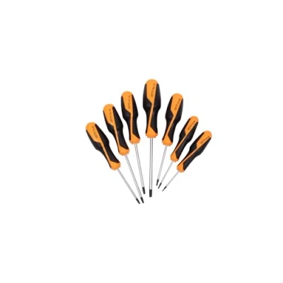 Immagine di Beta 1267TX/D7 Serie di 7 chiavi maschio con impugnatura evox per viti impronta Torx (art. 1267TX)