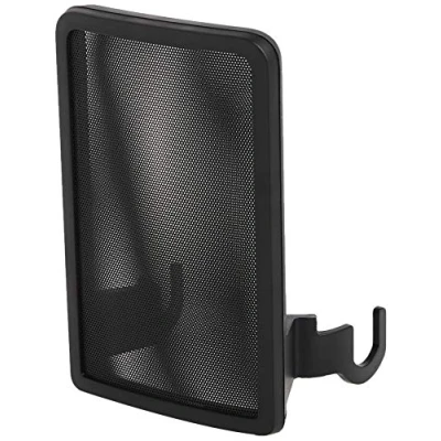 Immagine di Elgato Pop Filter Schermo contro i suoni esplosivi elimina schioppetti e sibili, rete in acciaio a due strati con punti di fissaggio magnetici, progettato appositamente per Wave:1/3