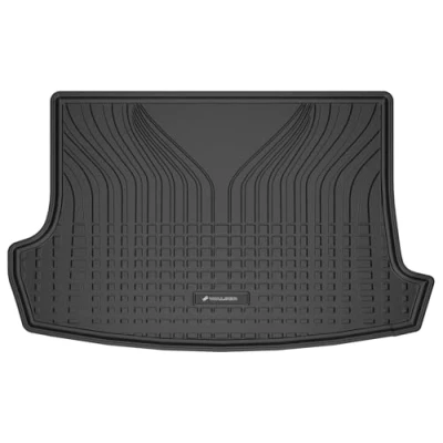 Immagine di WALSER premium vassoio per stivali compatibile con VW T Roc (A11, D11) 07/2017 Oggi, piano di carico superiore, tappetino protezione 100% su misura made in EU