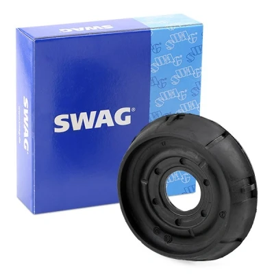 Immagine di SWAG 60 54 0009 Supporto ammortizzatore a molla Assale anteriore senza cuscinetto sfere Gomma RENAULT: CLIO 2, Kangoo I Express,