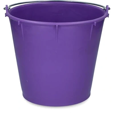 Immagine di Vplast Secchio 7 l con manico blu scuro Viola