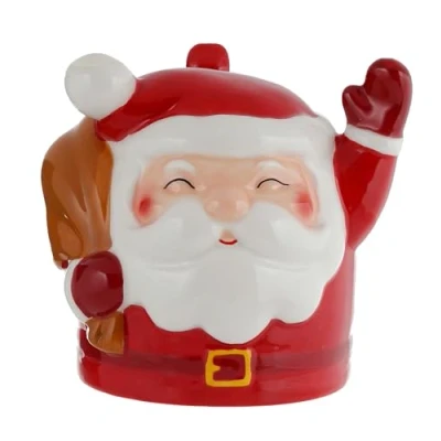 Immagine di Puckator UMUG14, Tazza Sottosopra in Ceramica Babbo Natale