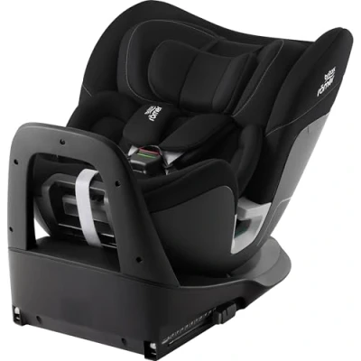 Immagine di Seggiolino auto Britax Römer RIDER, per bambini da 40 a 125 cm (i Size) con ISOFIX e gamba di supporto, nascita 7 anni, Space Black