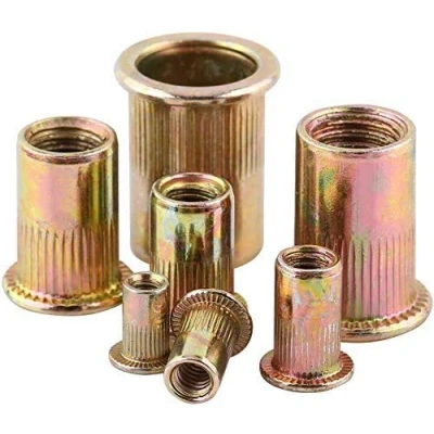 Immagine di FTVOGUE M3 M12 Rivet Dado a Rivetto filettato in acciaio al carbonio con flangia per dadi Nutsert Fastener(M12)