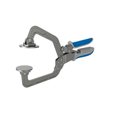 Immagine di Kreg Jig R3 Morsetto Automatico di Serratura Ergonomico, Impugnatura Imbottita, Regolazione Spessore e Pressione, 76 mm