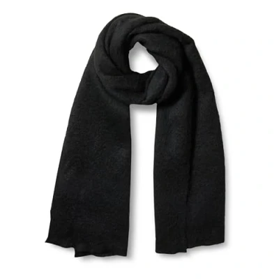 Immagine di Amazon Essentials Sciarpa testurizzata spazzolata Donna, Nero, Taglia unica
