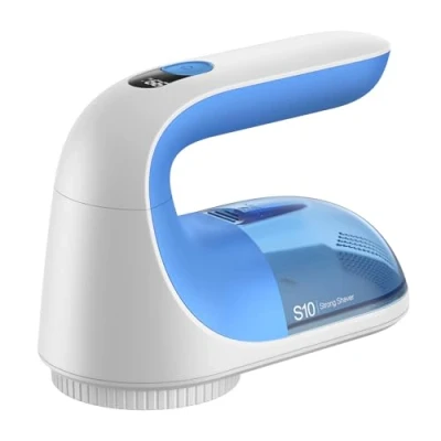 Immagine di Levapelucchi Elettrico,Levapelucchi Ricaricabile per Vestiti e Mobili,Ricaricabile Type C Togli Pelucchi Elettrico Abiti 3 Velocità,Display LED Perfetto Regalo Donne Famiglia