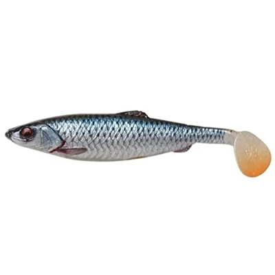 Immagine di Savage Gear, 4D Herring Shad, pesciolino esca in gomma per spinning su luccio e luccioperca, Roach (Rotauge), 19cm 45g