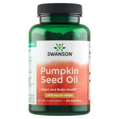 Immagine di Olio di semi zucca Swanson, 100 capsule
